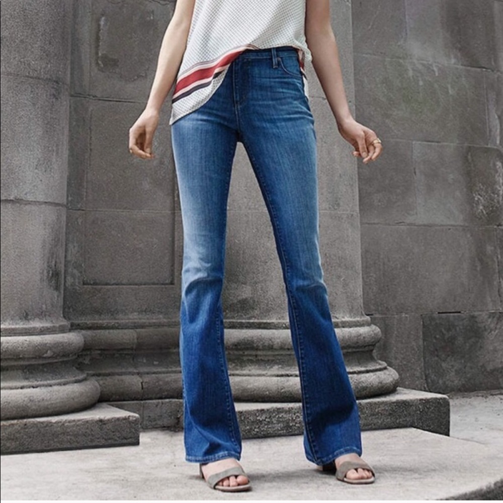 LOFT flare denim jeans size 28